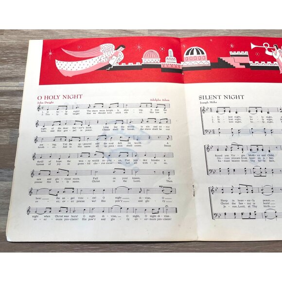1965 General Motors GM Employee Christmas Carol Songbook Vintage Ephemera - Picture 6 of 7